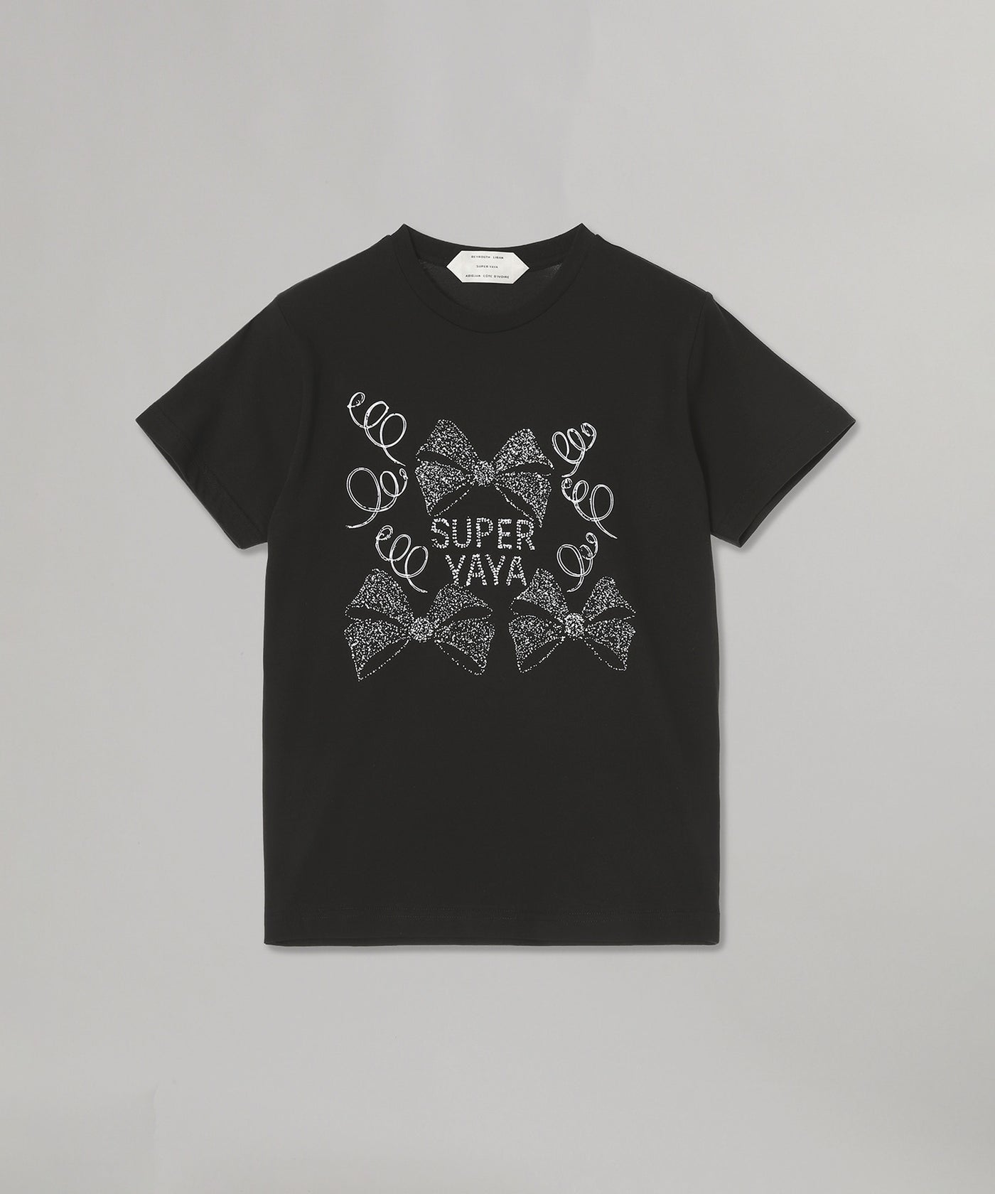 SUPER YAYAスーパーヤヤ Tシャツ【XS】【LTSA71895】 T-Shirt Bonne Fete｜スーパーヤヤ(SUPER YAYA)｜Forget-me-nots