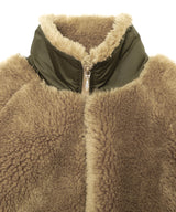 Fur Jacket - Acrylic Pile-Needles-Forget-me-nots Online Store