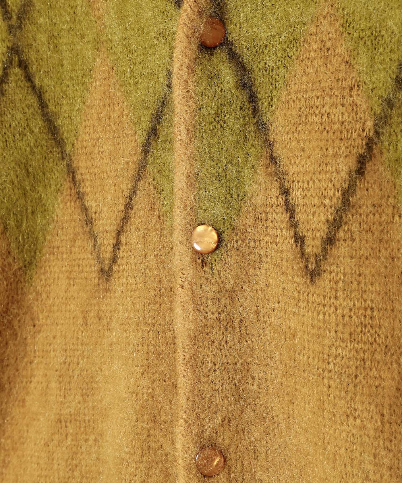 Mohair Cardigan - Argyle｜ニードルズ(NEEDLES)｜Forget-me-nots 