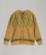 Mohair Cardigan - Argyle-Needles-Forget-me-nots Online Store