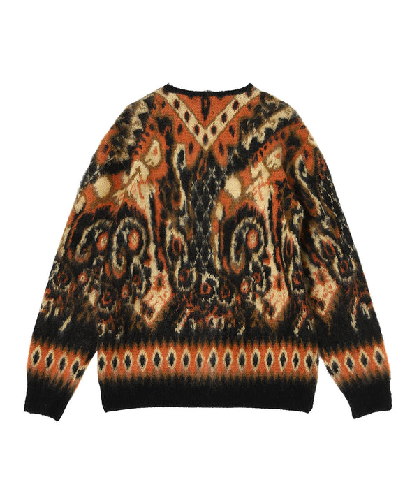 Mohair Cardigan - Paisley-Needles-Forget-me-nots Online Store
