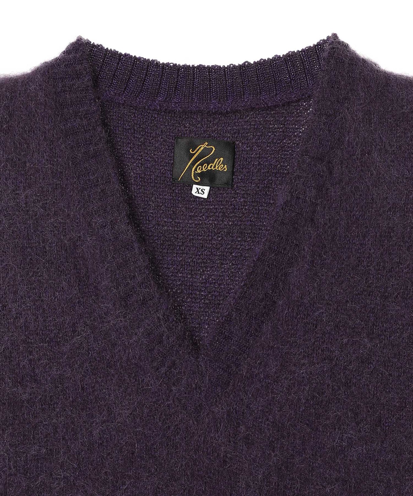 Mohair Knit Vest - Solid｜ニードルズ(NEEDLES)｜Forget-me-nots 