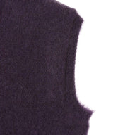 Mohair Knit Vest - Solid-Needles-Forget-me-nots Online Store