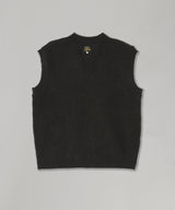 Mohair Knit Vest - Solid-Needles-Forget-me-nots Online Store