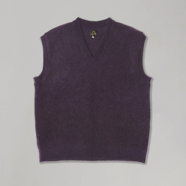Mohair Knit Vest - Solid｜ニードルズ(NEEDLES)｜Forget-me-nots