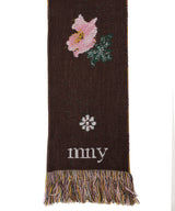 R&B Scarf-MONTMARTRE NEW YORK-Forget-me-nots Online Store