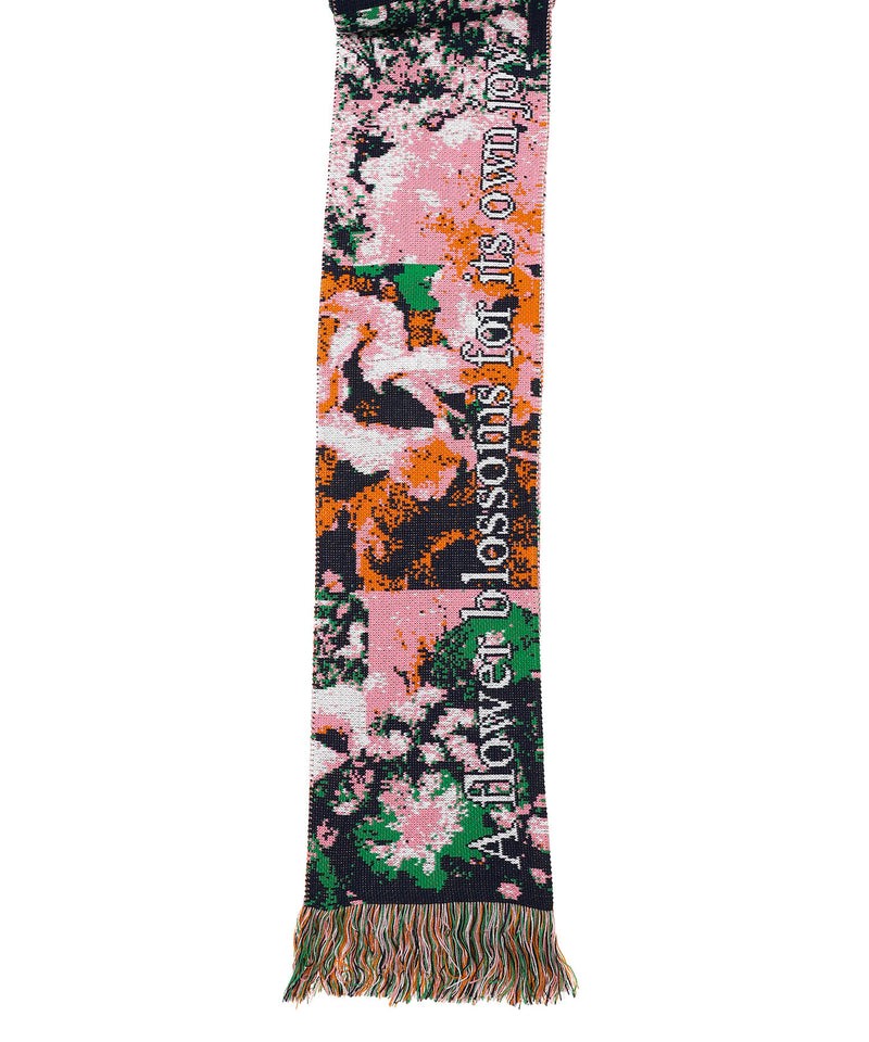 Pink Oeil Scarf-MONTMARTRE NEW YORK-Forget-me-nots Online Store