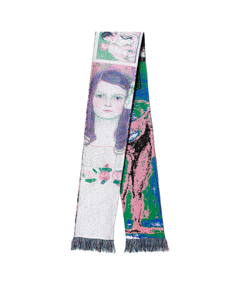 Nostalgic Emotions Scarf-MONTMARTRE NEW YORK-Forget-me-nots Online Store