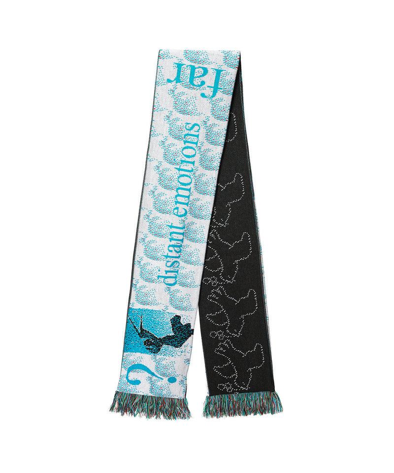 Blue Emotion Scarf-MONTMARTRE NEW YORK-Forget-me-nots Online Store