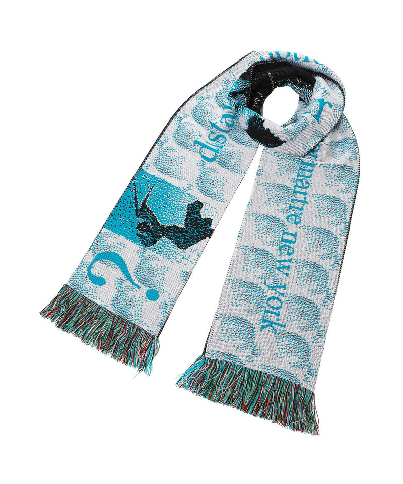 Blue Emotion Scarf-MONTMARTRE NEW YORK-Forget-me-nots Online Store