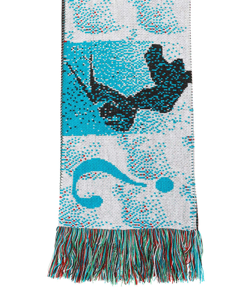 Blue Emotion Scarf-MONTMARTRE NEW YORK-Forget-me-nots Online Store