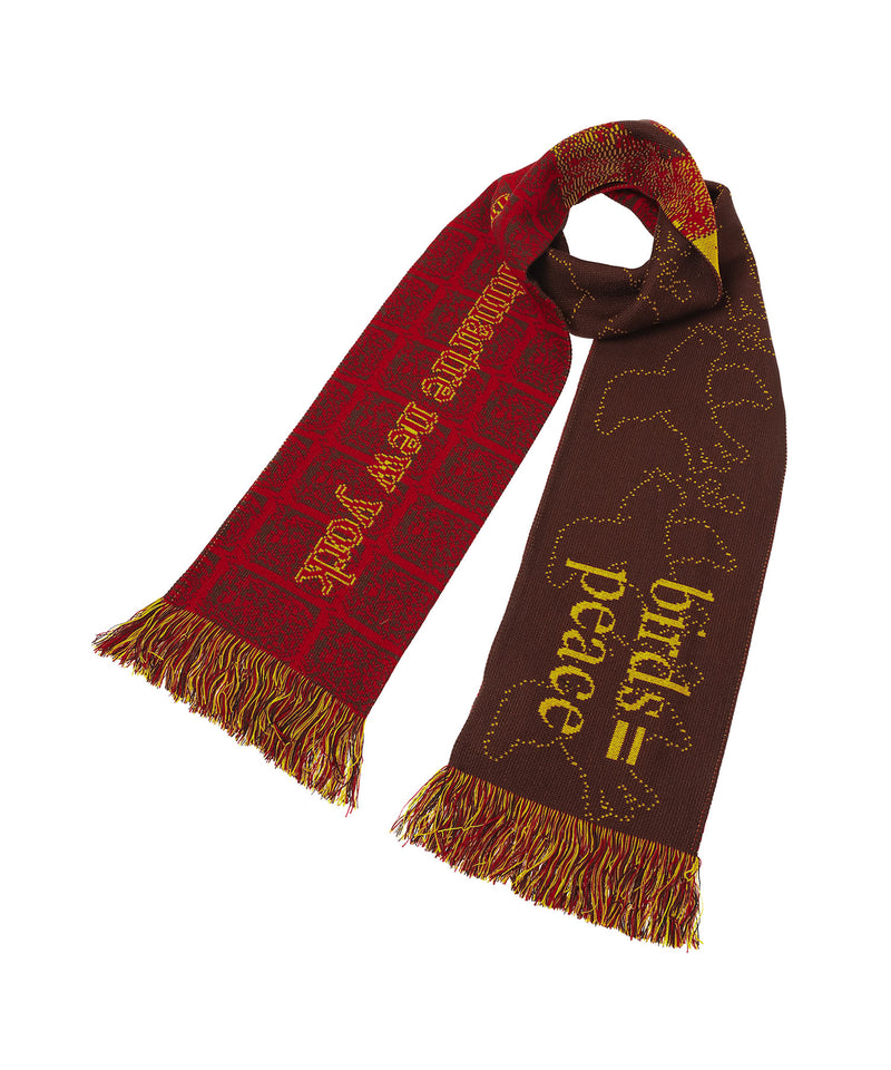 Red Emotion Scarf-MONTMARTRE NEW YORK-Forget-me-nots Online Store