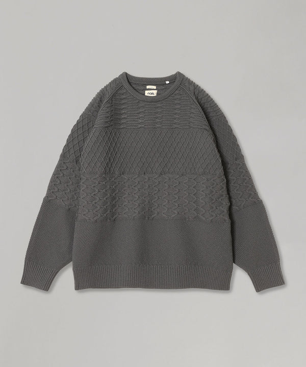Crew Neck Sweater-nanamica-Forget-me-nots Online Store
