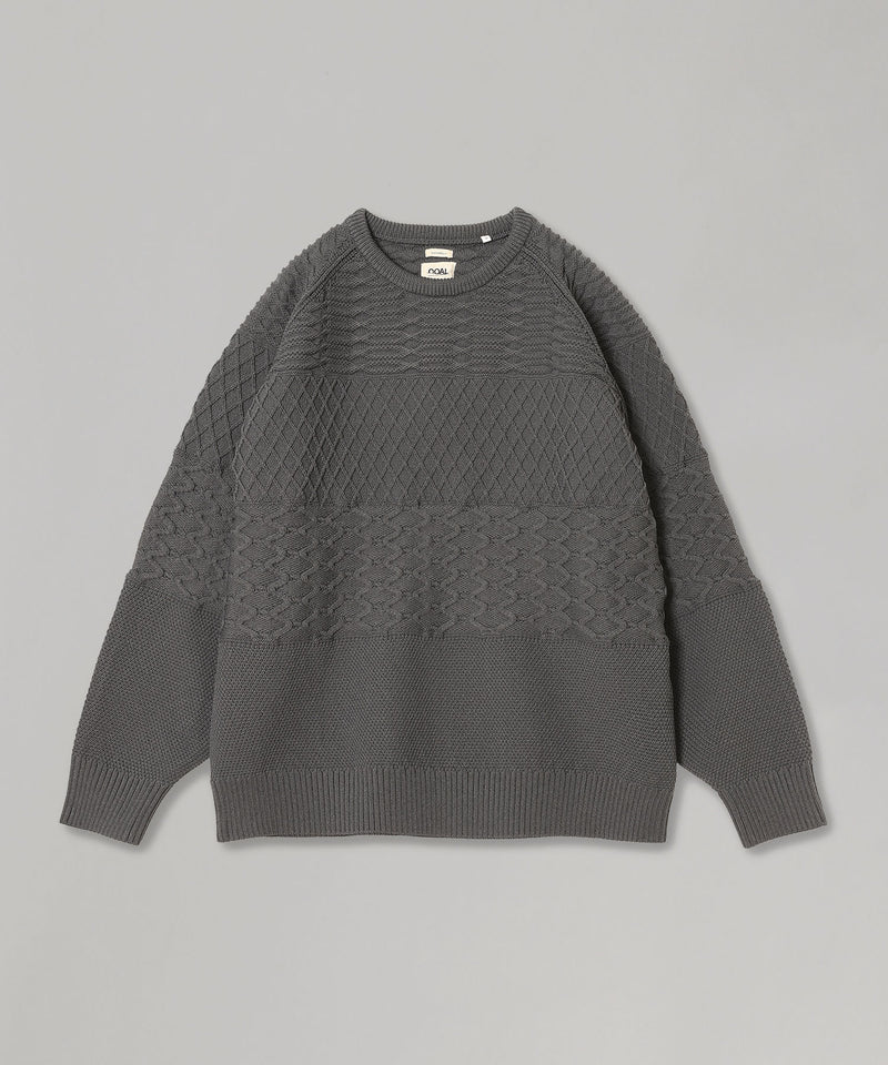 Crew Neck Sweater-nanamica-Forget-me-nots Online Store