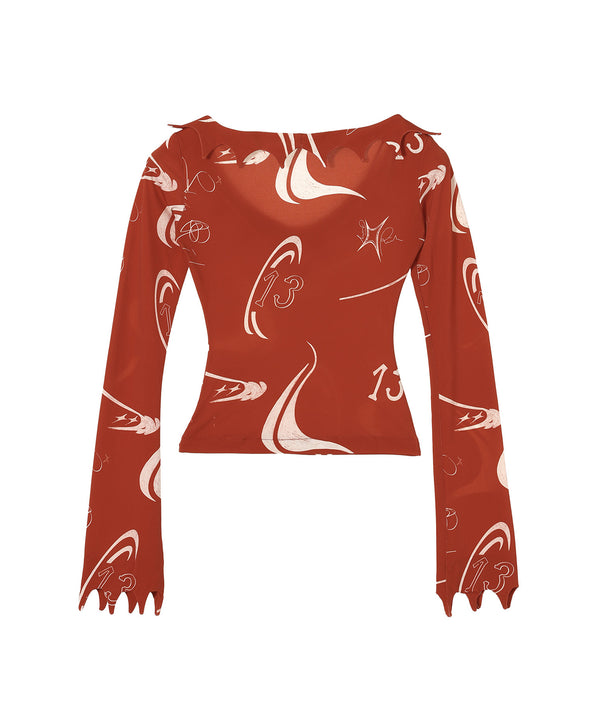 Spiky Shirt-AVAVAV-Forget-me-nots Online Store