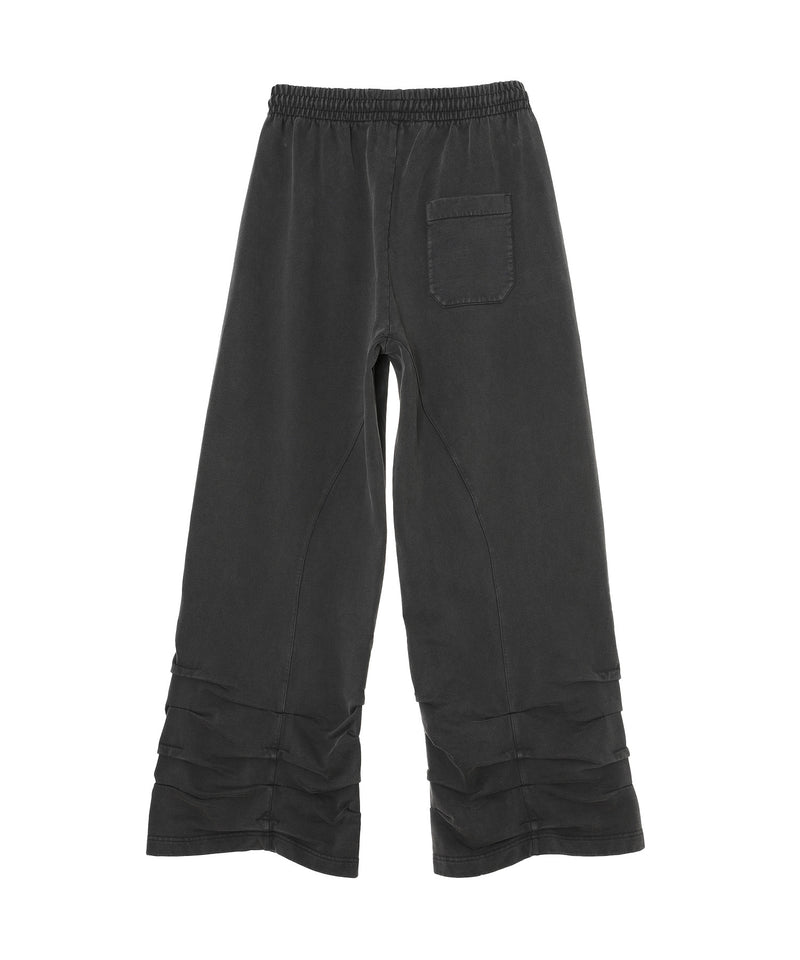 Pleated Track Pants Black｜アヴァヴァヴ(AVAVAV)｜Forget-me-nots