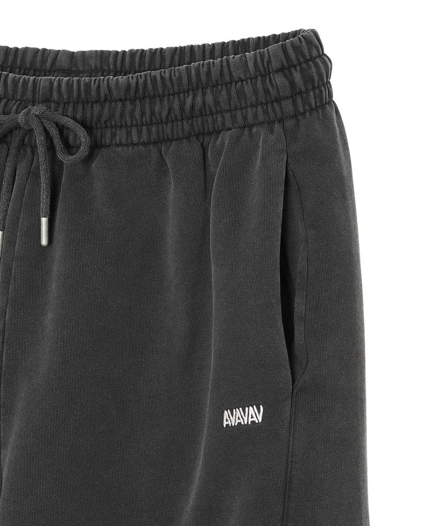 Pleated Track Pants Black｜アヴァヴァヴ(AVAVAV)｜Forget-me-nots