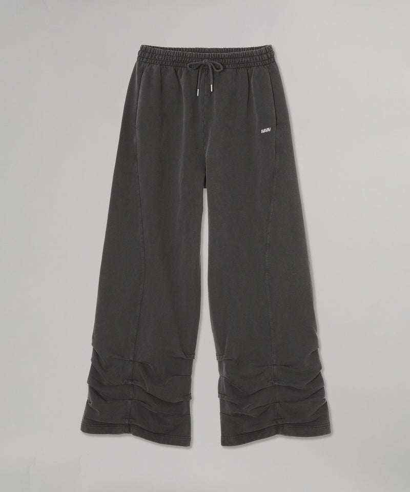 Pleated Track Pants Black｜アヴァヴァヴ(AVAVAV)｜Forget-me-nots