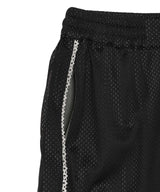 Mesh Shorts Black-AVAVAV-Forget-me-nots Online Store