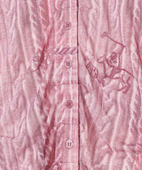 Button-Up Shirt Aop Pink-AVAVAV-Forget-me-nots Online Store