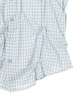 Attire Smocked Shirt-PONDER.ER-Forget-me-nots Online Store