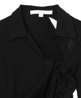 Lever Gathered Dress-PONDER.ER-Forget-me-nots Online Store