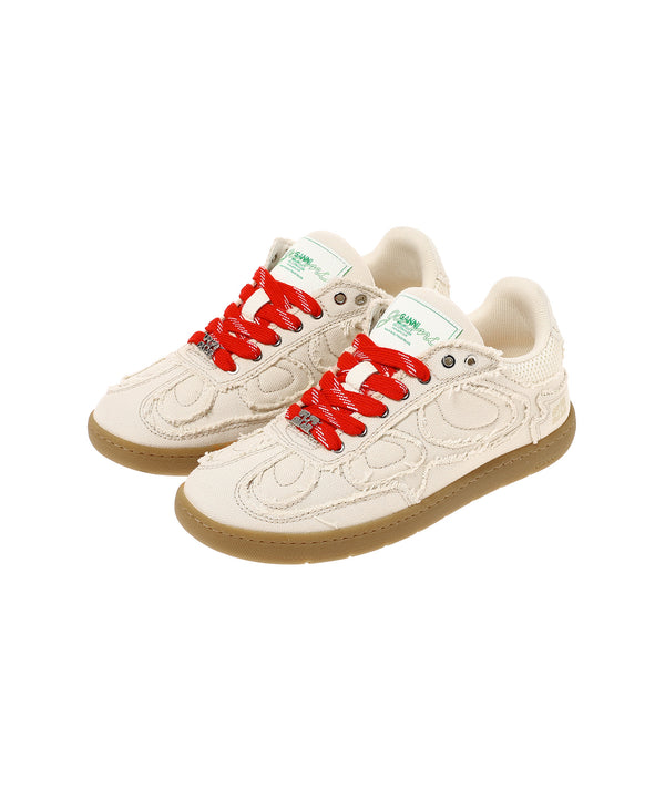 08 Canvas Raw Edge-GANNI-Forget-me-nots Online Store