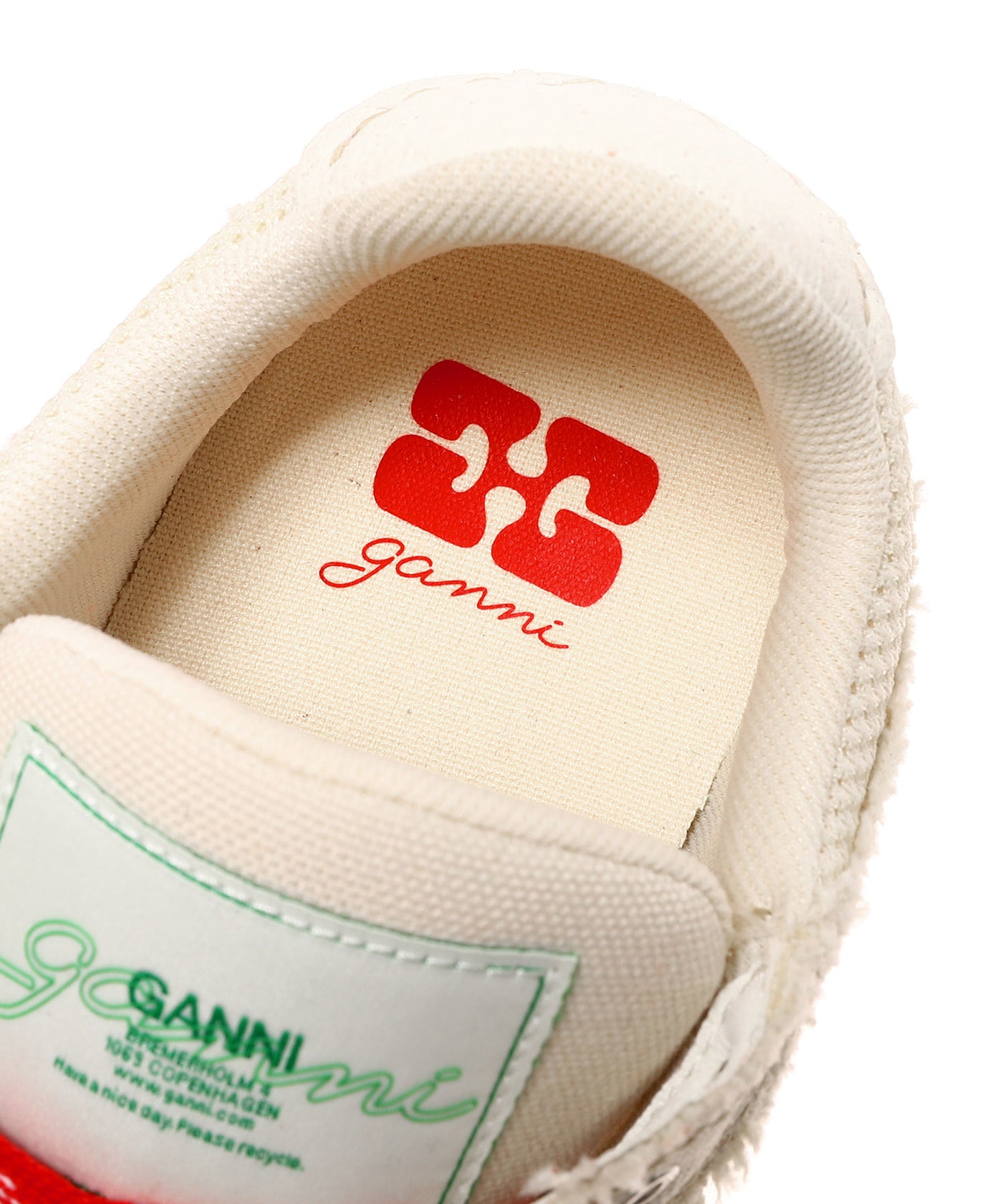 ガニー(GANNI)｜08 Canvas Raw Edge - 252254550019｜スニーカー