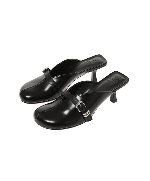 Sue Heeled Mule Box Oleatex-GANNI-Forget-me-nots Online Store