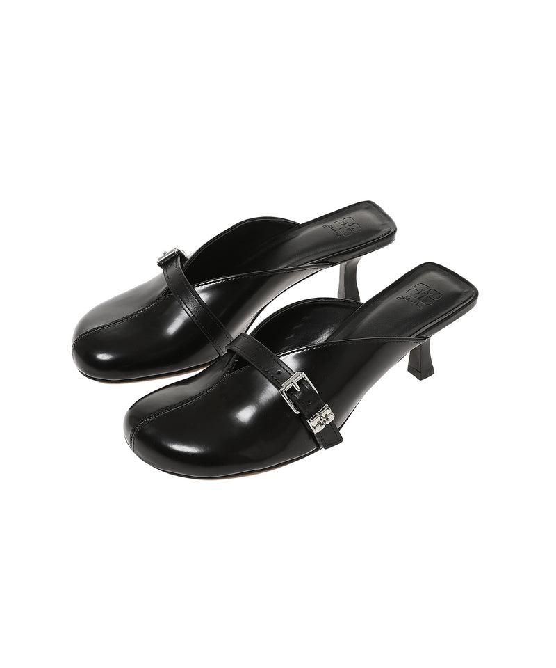 Sue Heeled Mule Box Oleatex-GANNI-Forget-me-nots Online Store