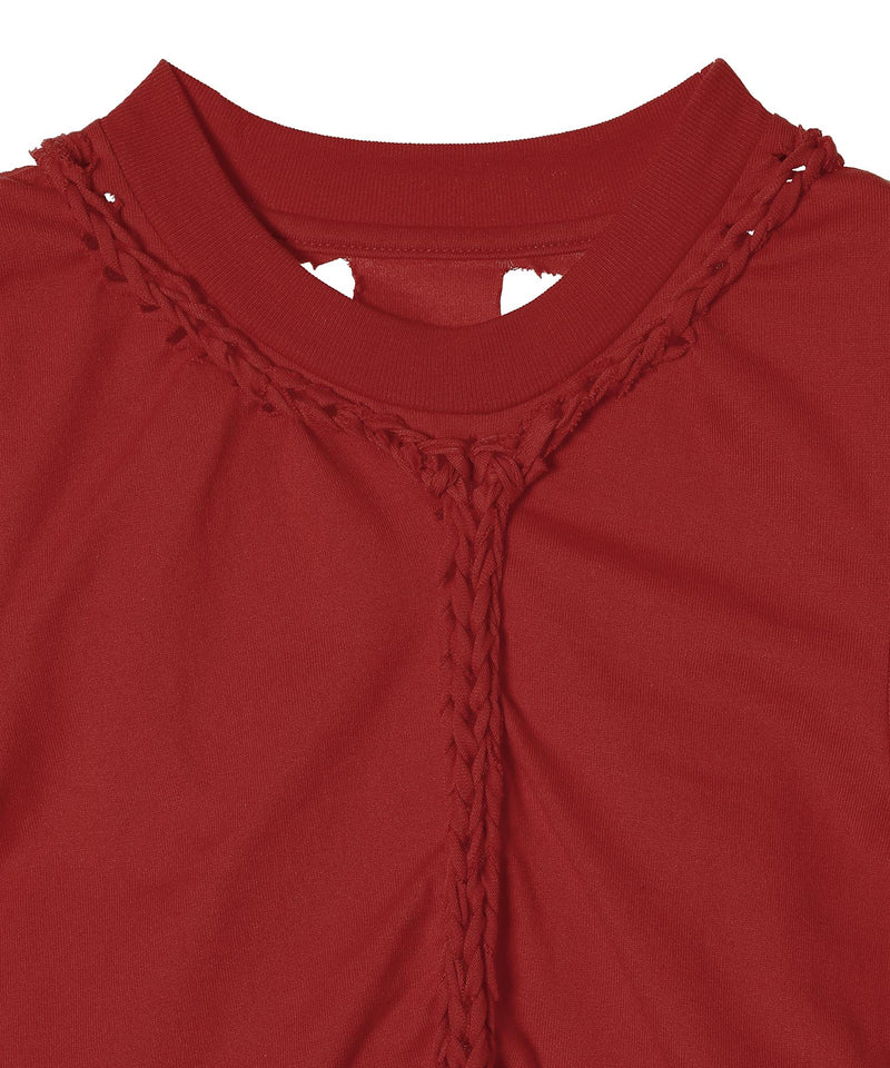 Braid T-Shirt-BASICKS-Forget-me-nots Online Store