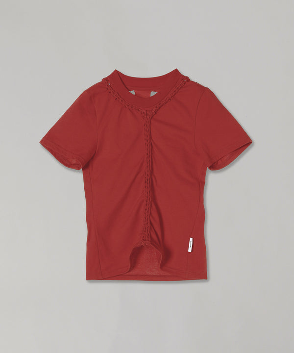 Braid T-Shirt-BASICKS-Forget-me-nots Online Store