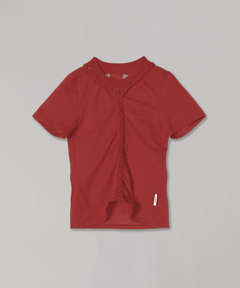 Braid T-Shirt-BASICKS-Forget-me-nots Online Store