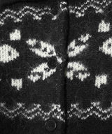 Heart Nordic Short Cardigan-BASICKS-Forget-me-nots Online Store