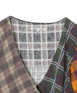 Flannel Shirt -> Cache Coeur Blouse-Needles-Forget-me-nots Online Store