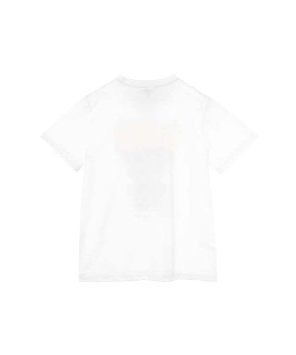 Basic Cotton Jersey Teddy Relaxed T-Shirt-GANNI-Forget-me-nots Online Store