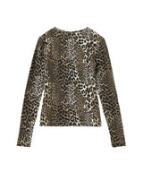 Soft Cotton Rib Leo Long Sleeve