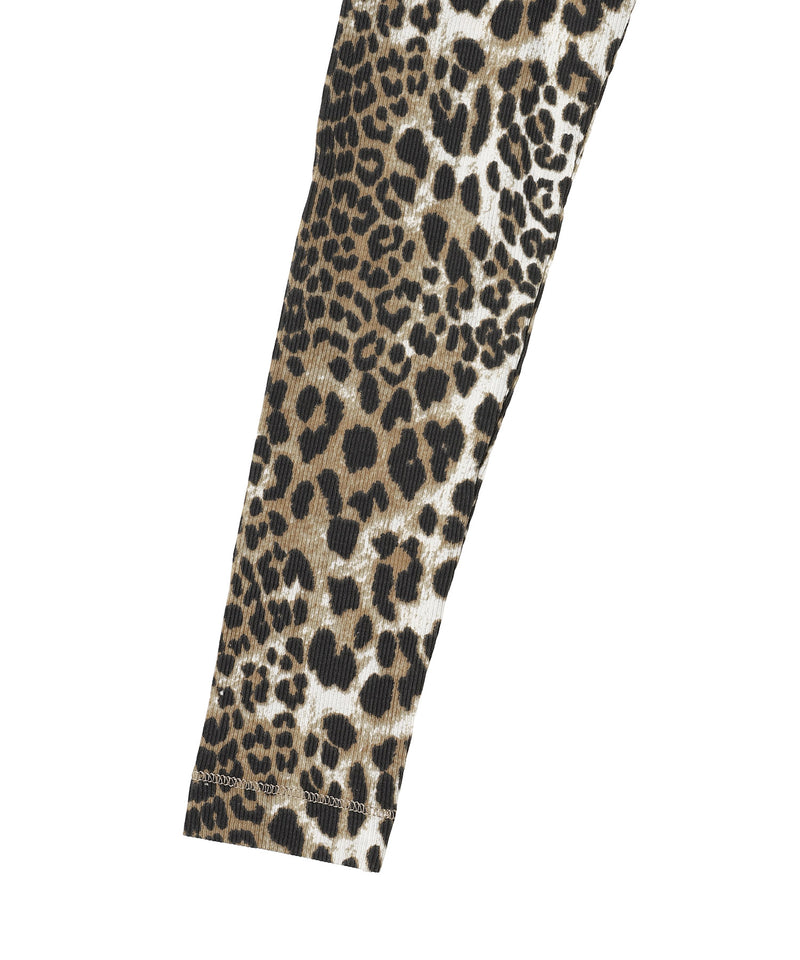 Soft Cotton Rib Leo Long Sleeve