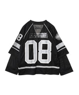 Cycora Jersey Oversized Long Sleeve-GANNI-Forget-me-nots Online Store