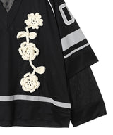 Cycora Jersey Oversized Long Sleeve-GANNI-Forget-me-nots Online Store