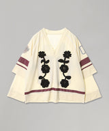 Cycora Jersey Oversized Long Sleeve-GANNI-Forget-me-nots Online Store