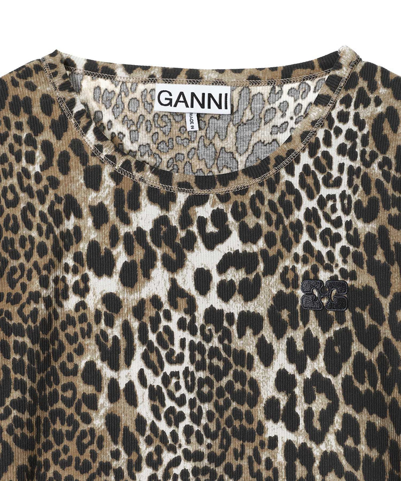 Soft Cotton Rib Short Sleeve T-Shirt