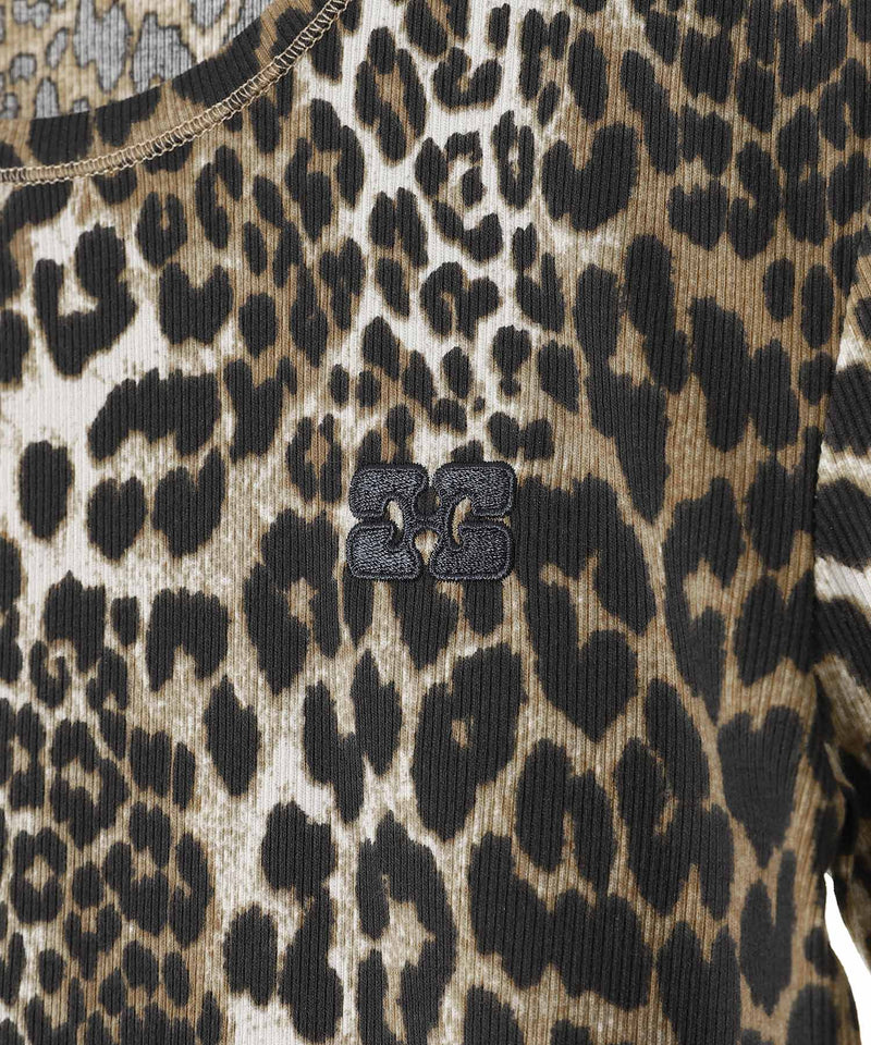 Soft Cotton Rib Short Sleeve T-Shirt