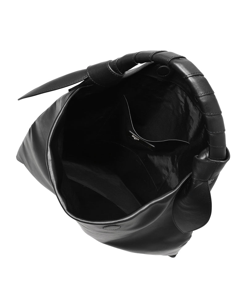 Leather Ribbon Bag Big-TOGA-Forget-me-nots Online Store