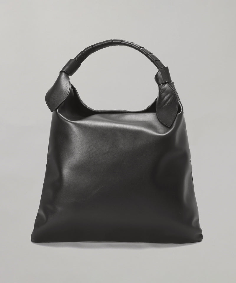 Leather Ribbon Bag Big-TOGA-Forget-me-nots Online Store