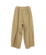 High Twist Twill Wide Pants