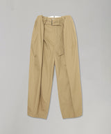 High Twist Twill Wide Pants