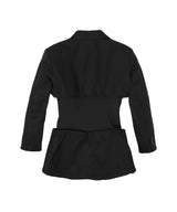Ribbed Waist Jacket-TOGA-Forget-me-nots Online Store