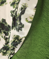Flower Canvas Bonding Skirt-TOGA-Forget-me-nots Online Store