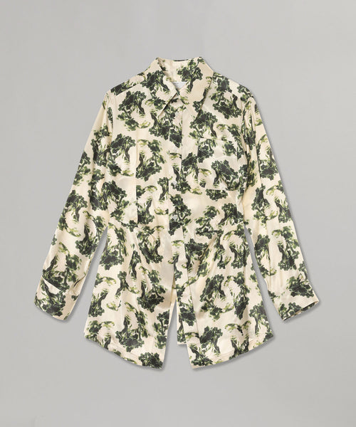 Flower Print Shirts-TOGA-Forget-me-nots Online Store